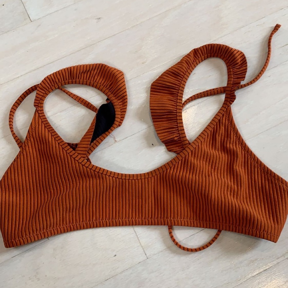 made by dawn bikini tie-back top